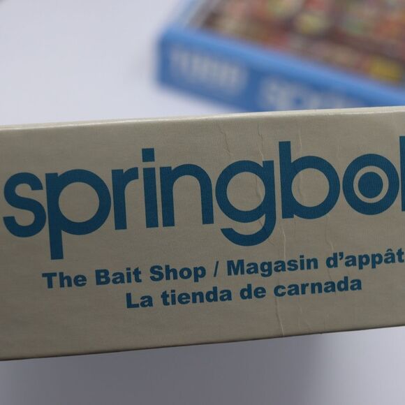 Springbok 1000 pc Puzzles Lot 2 Groovy Records and Bait Shop Fathers Day - Picture 7 of 11